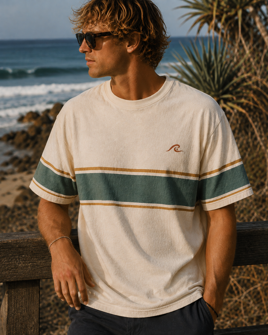 Retro Stripe Tee